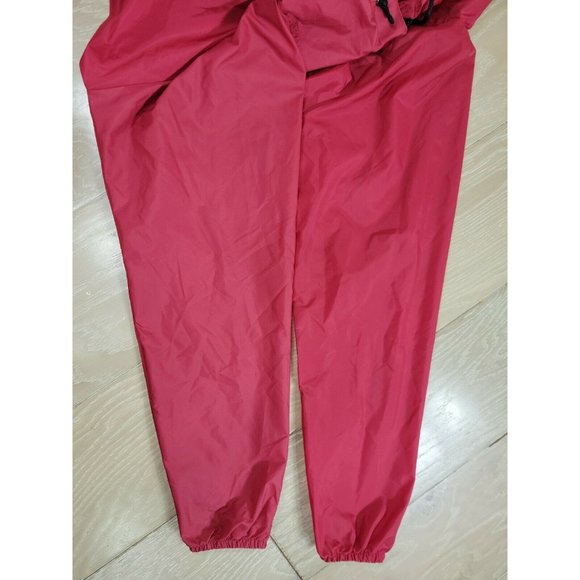 Mickey Mouse Walt Disney Men's SMALL Windbreaker Red Nylon Jacket Vintage Zip - Picture 8 of 12